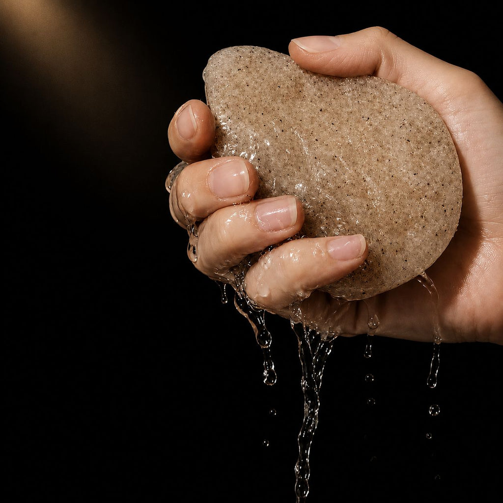 Spugna Konjac Esfoliante Naturale – Pelle Liscia e Luminosa