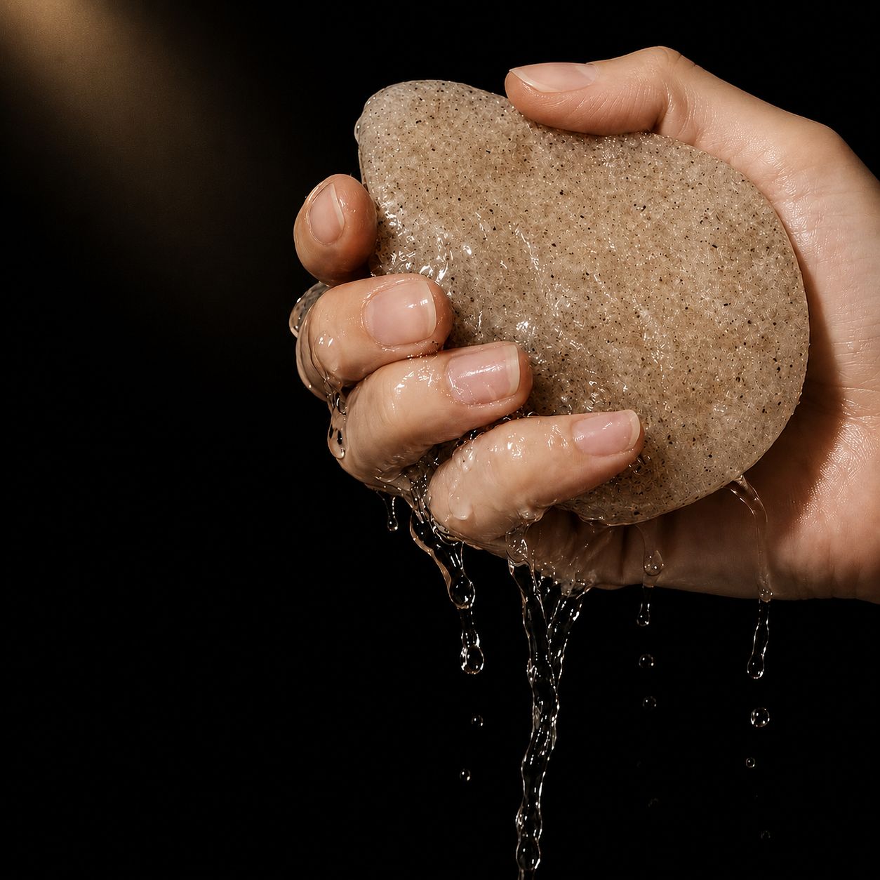 Spugna Konjac Esfoliante Naturale – Pelle Liscia e Luminosa